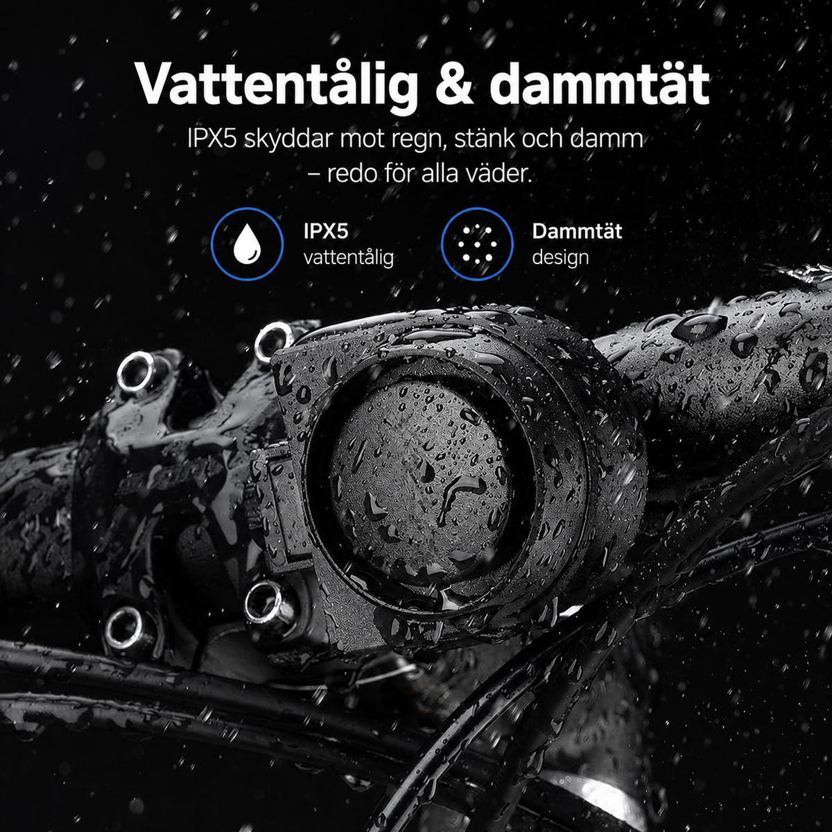 Cykel- och Elscooterlarm - Avskräck tjuven med ett högt ljud