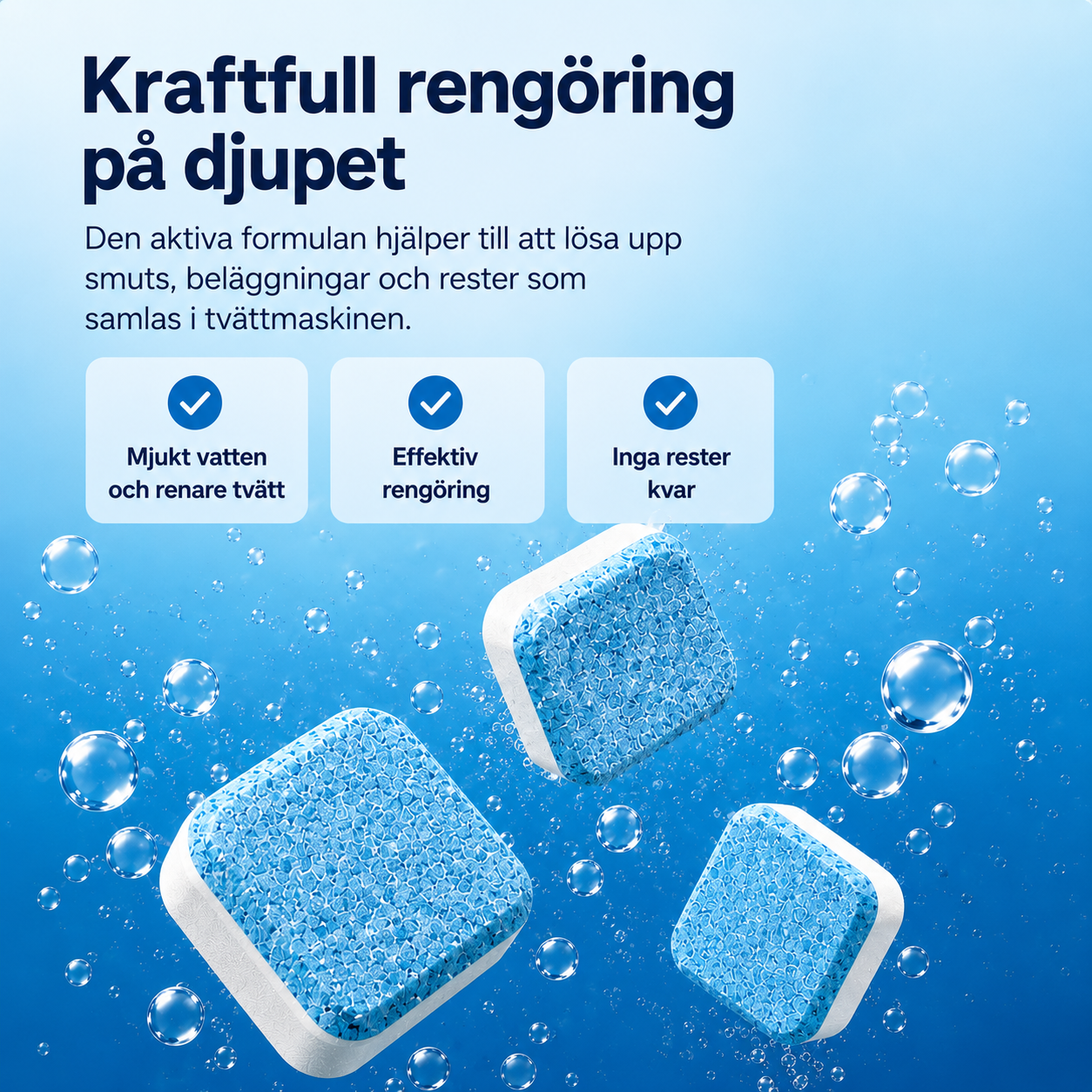 🔥 Kraftfulla djuprengöringstabletter för tvättmaskiner – Eliminerar dålig lukt snabbt