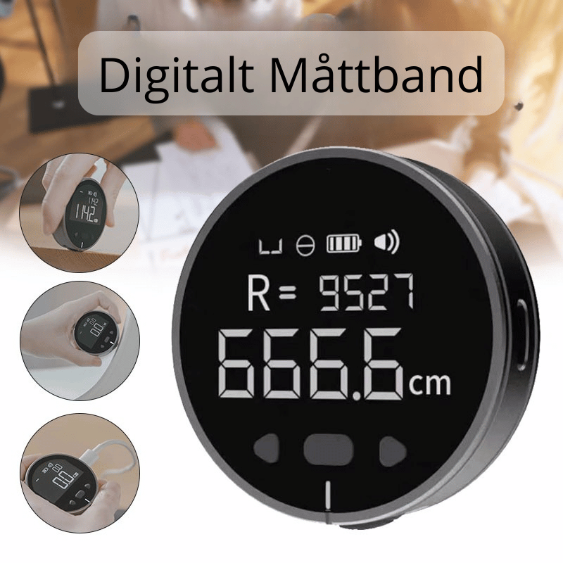 Digitalt Måttband i Fickformat