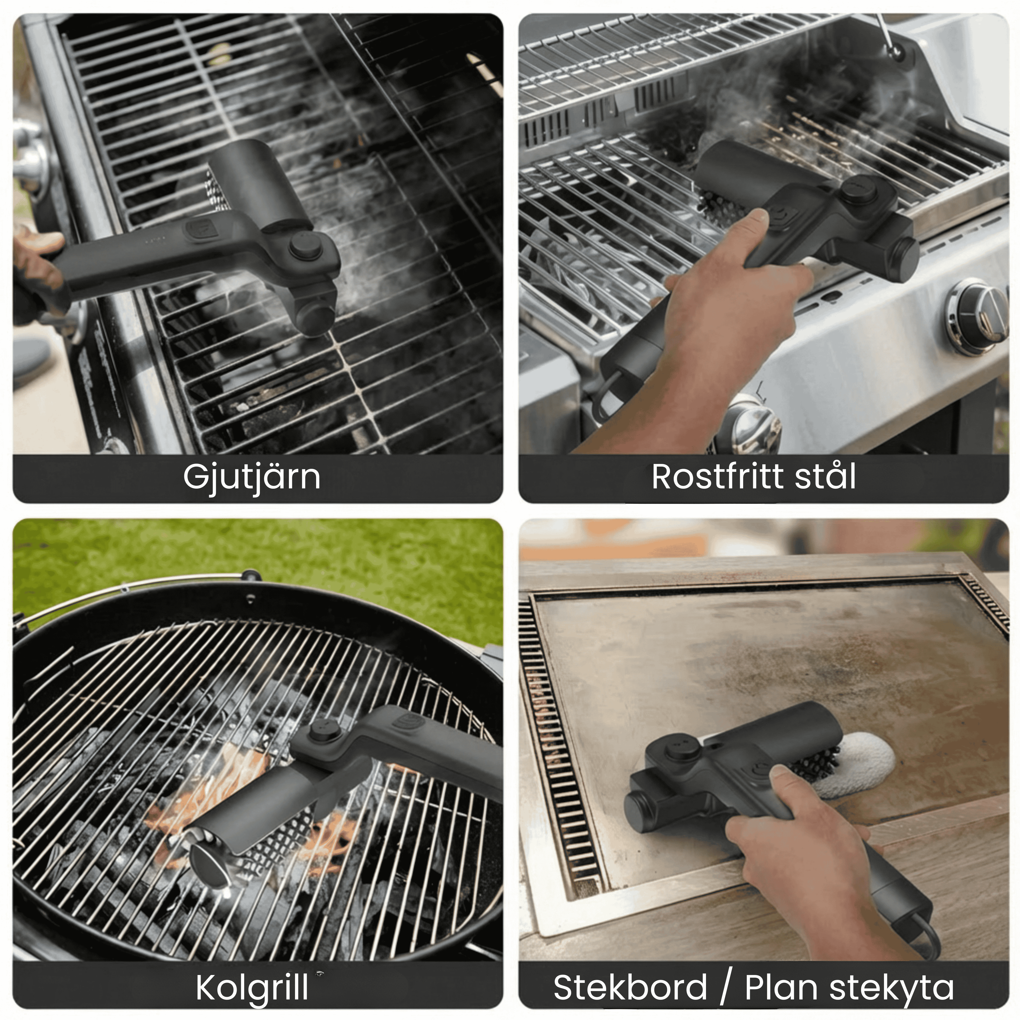 Elektrisk Grillborste - Ett Måste För Mysiga Grillkvällar